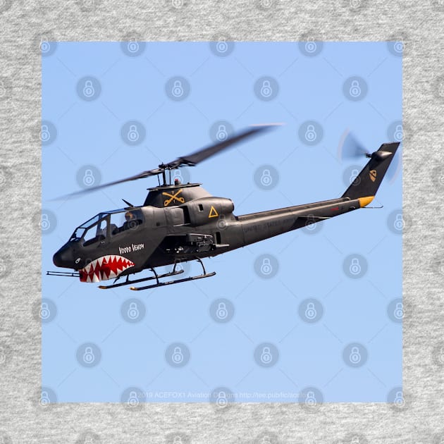 AH-1S Huey Cobra 1st of the 7th Air Cavalry by acefox1